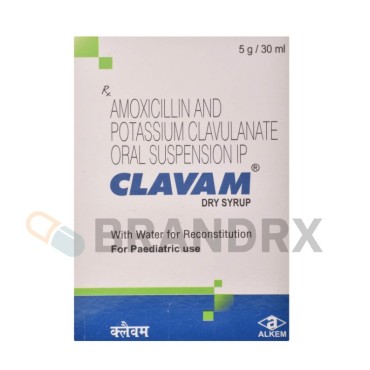 Clavam Dry Syrup 125/31.25 mg Alkem Laboratories Ltd.